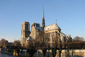 The cathedrale Notre Dame